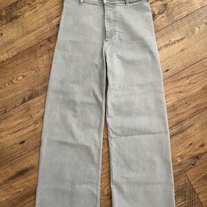 Zara Marine Straight Jeans Gray